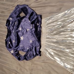 Toddler girl velour outfit